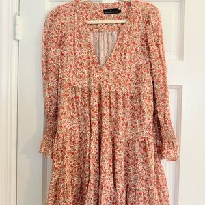 Pomander Place Pink Floral Dress